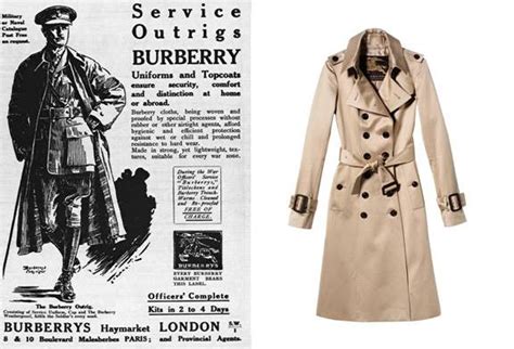 when was the burberry trench coat invented|Burberry history and background.